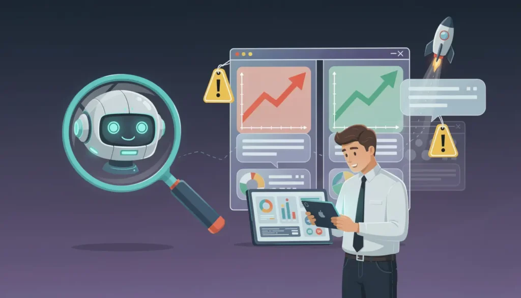 Impatto AI Overviews sul traffico organico