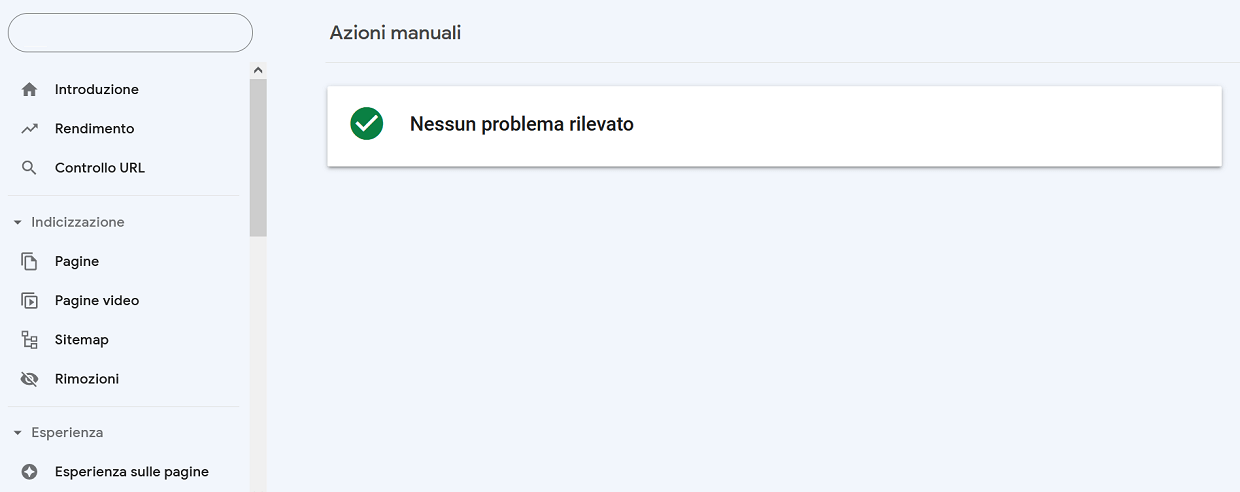 Sicurezza e azioni manuali