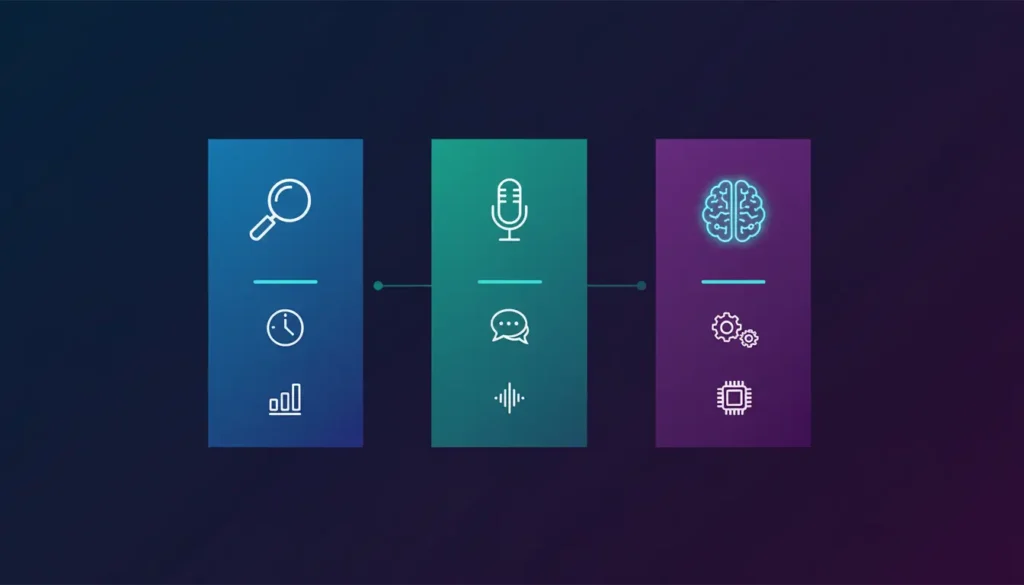 Confronto tra SEO, AEO e GEO - tre approcci di ottimizzazione